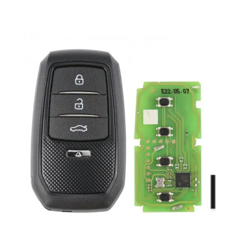 Умный дистанционный ключ Xhorse XSTO01EN для Toyota XM38 4D 8A 4A, все в одном, 4 кнопки, английская клавиша
Умный дистанционный ключ Xhorse XSTO01EN для Toyota XM38 4D 8A 4A, все в одном, 4 кнопки, английская клавиша