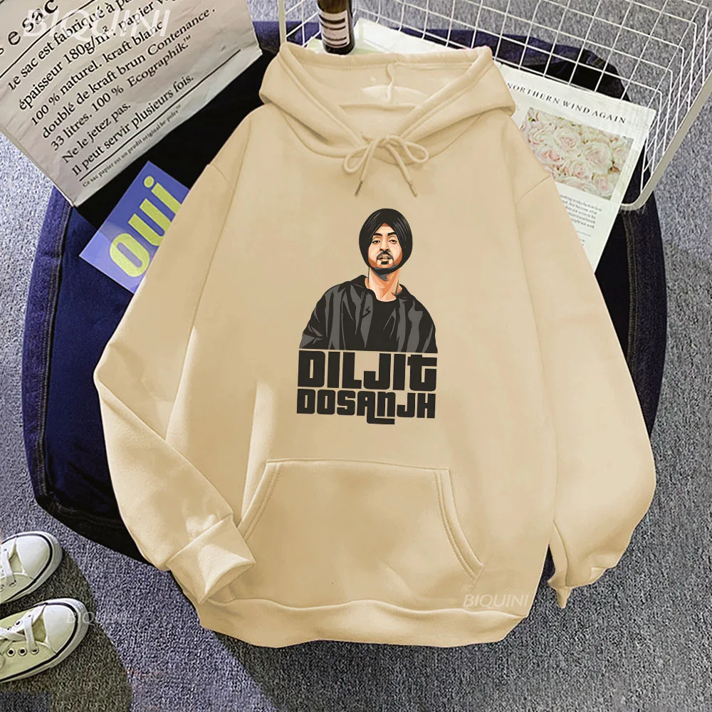 

Diljit Dosanjh женские толстовки с принтом повседневные толстовки с мультяшным принтом уличная одежда мужские флисовые пуловеры с длинным рукавом унисекс