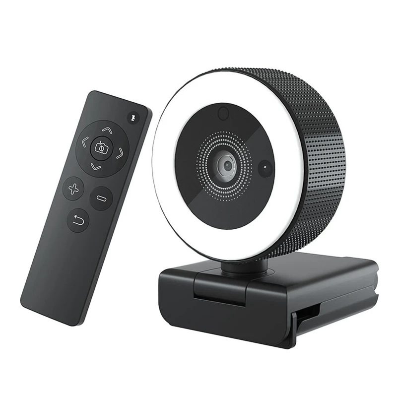 1Set HD USB Webcam Remote Control Fill Light 400MT Webcam Black 2K Auto Focus Computer Webcam
1Set HD USB Webcam Remote Control Fill Light 400MT Webcam Black 2K Auto Focus Computer Webcam