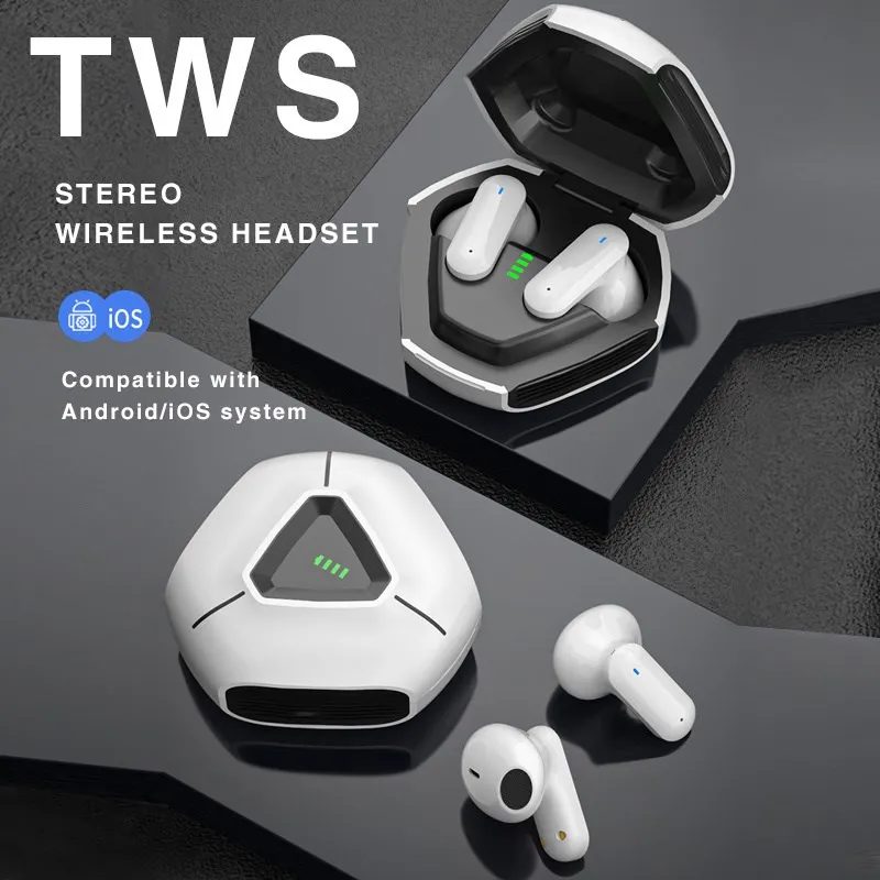 

NEW Wireless Headphones 5.2 Bluetooth Earphones Dual Stereo HIFI Lossless Sound Headsets Sports Mini TWS Earbuds For Smartphones