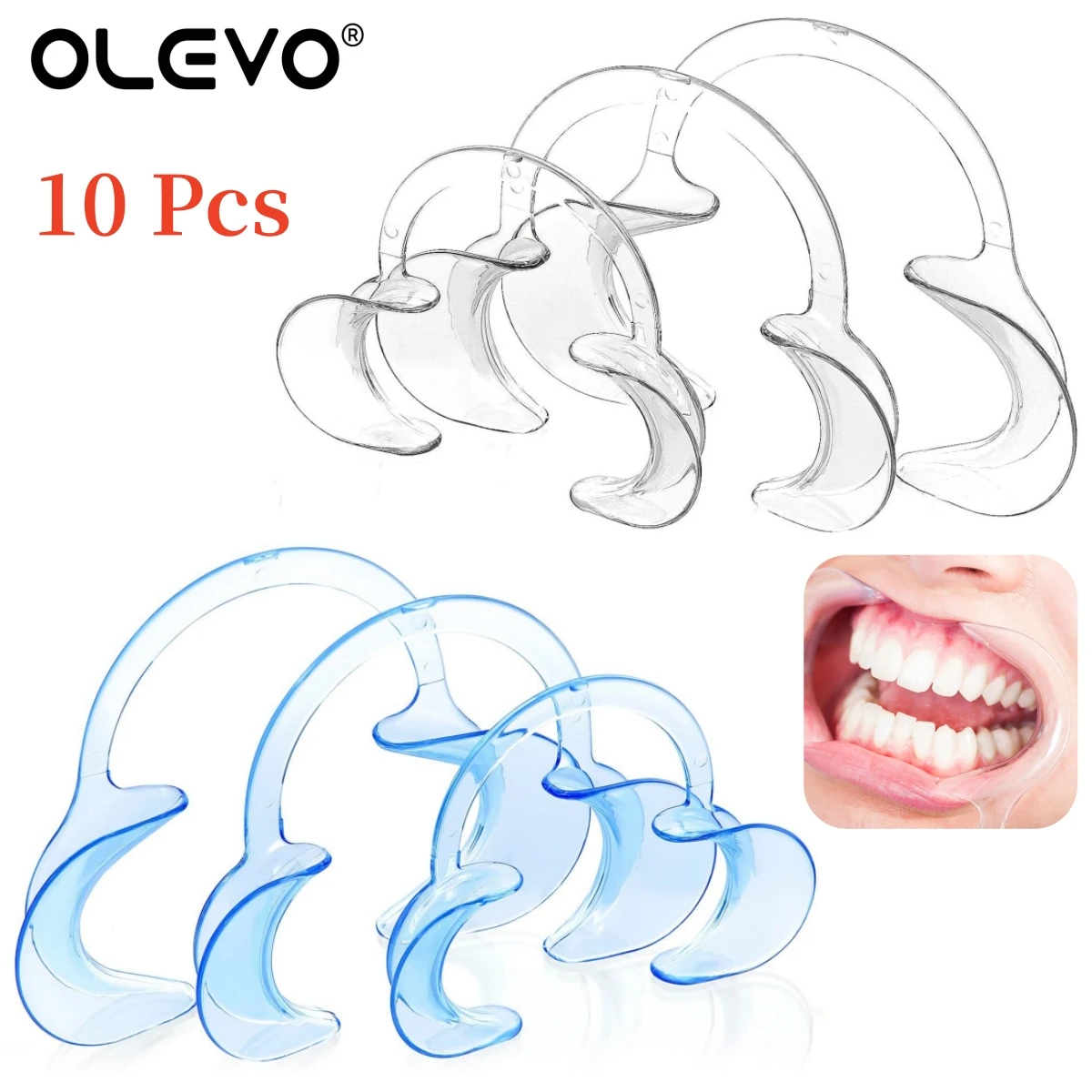 10Pcs Dental Mouth Opener C Shape Cheek Retractor Intraoral Cheek Lip Opener Orthodontic Dentistry Tool Teeth Whitening Care
10Pcs Dental Mouth Opener C Shape Cheek Retractor Intraoral Cheek Lip Opener Orthodontic Dentistry Tool Teeth Whitening Care