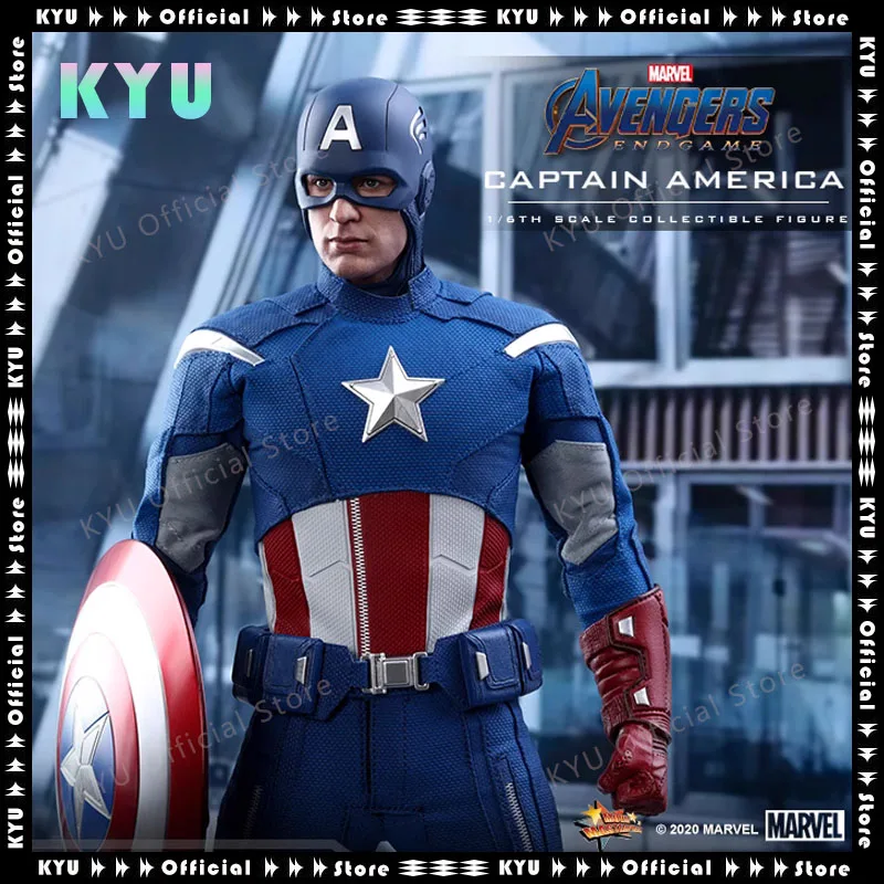

Hot Toys Ht Avengers 4 Captain America 2012 Edition 1:6 Hand-made Doll Toys Marvel Comics Lovers Hand-made Ornaments