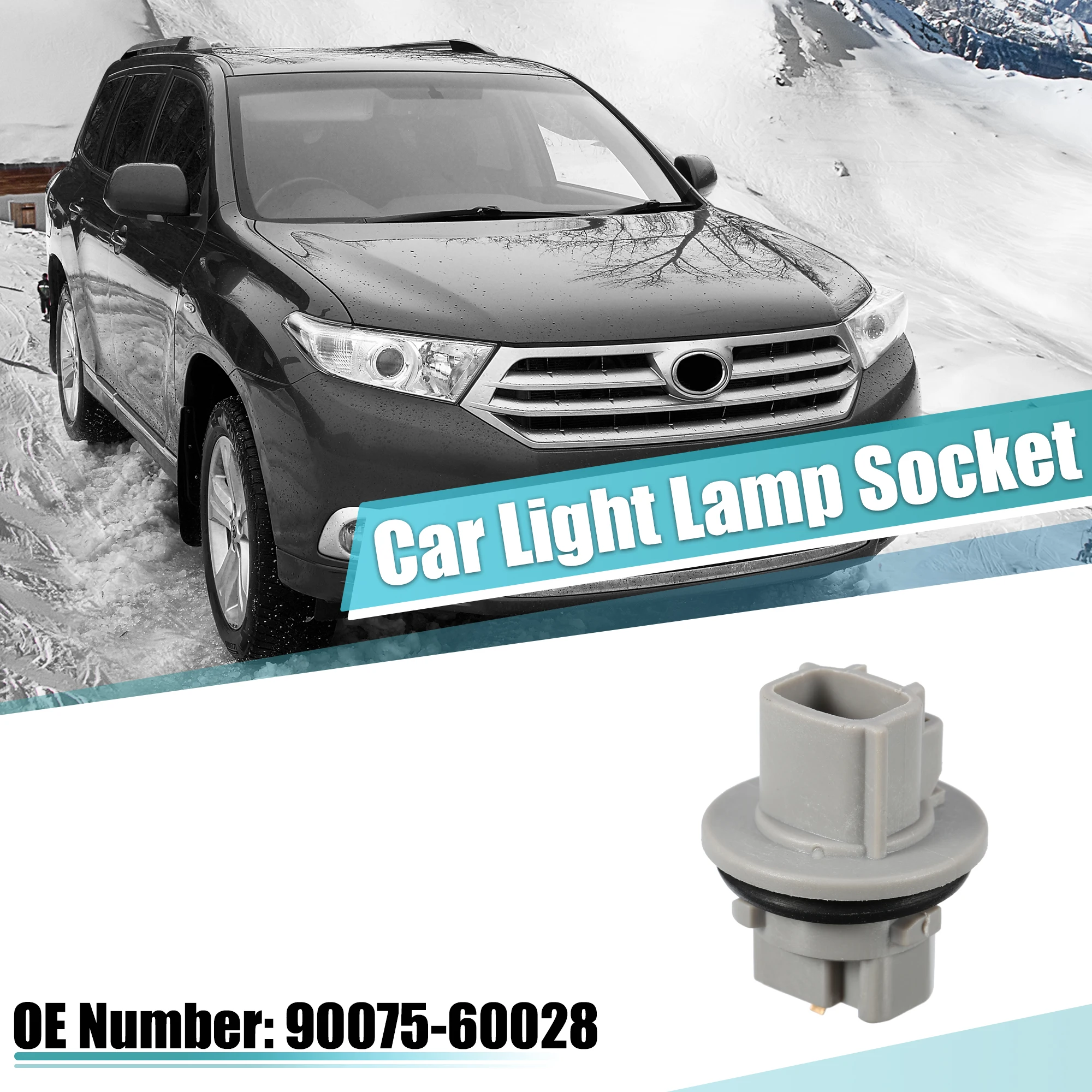 X Autohaux 1/2pcs Turn Signal Light Bulb Socket Front Tail Light Lamp Blinker Holder Base 90075-60028 for Toyota 4Runner 03-05
X Autohaux 1/2pcs Turn Signal Light Bulb Socket Front Tail Light Lamp Blinker Holder Base 90075-60028 for Toyota 4Runner 03-05