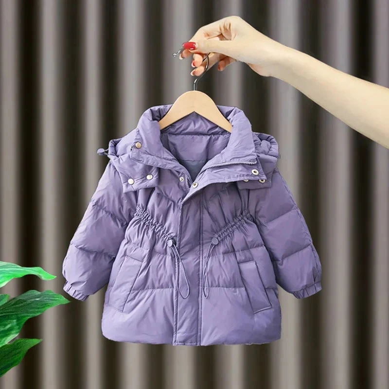 Baby Girl Winter Coats Korean Style Solid Hooded Warm Cotton Jackets 2-10Years Children Outwear Padded Jacket
Baby Girl Winter Coats Korean Style Solid Hooded Warm Cotton Jackets 2-10Years Children Outwear Padded Jacket