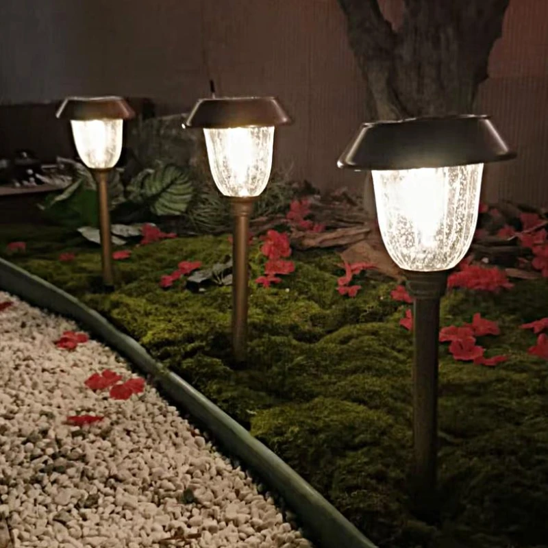 6pcs LED Lamps Garden Solar Power Light Outdoor Waterproof for Lawns Landscape Path Yard Backyard Patio Gardening Pathway Decors
6pcs LED Lamps Garden Solar Power Light Outdoor Waterproof for Lawns Landscape Path Yard Backyard Patio Gardening Pathway Decors