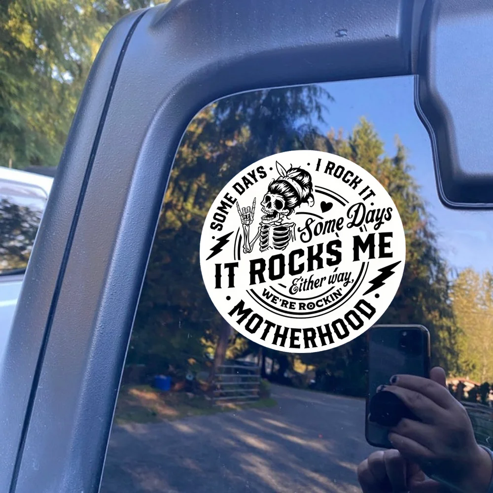 Rocking Skull Motherhood Funny Mom Life Sticker Vinyl Decal For Car Laptop Helmet Waterproof Stickers Decorative
Rocking Skull Motherhood Funny Mom Life Sticker Vinyl Decal For Car Laptop Helmet Waterproof Stickers Decorative