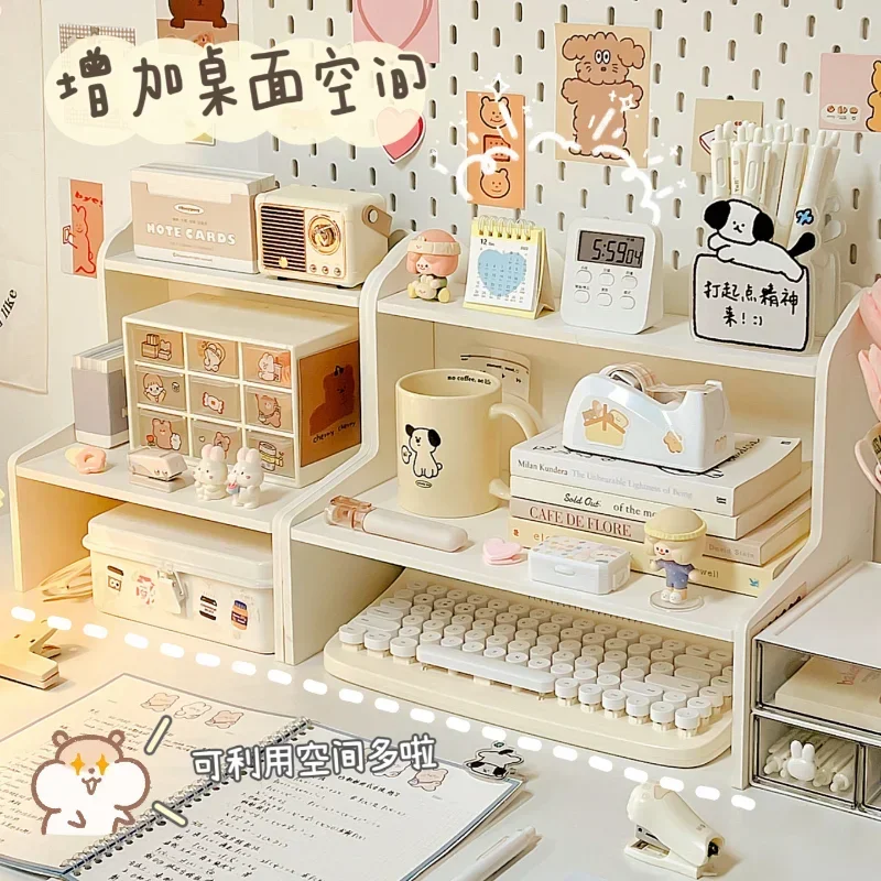 Ins Desktop Shelf Girls Dormitory Home Cosmetic Desk Organiser Office Student Sundry Stationery Storage Rack Desktop Organiser
Ins Desktop Shelf Girls Dormitory Home Cosmetic Desk Organiser Office Student Sundry Stationery Storage Rack Desktop Organiser