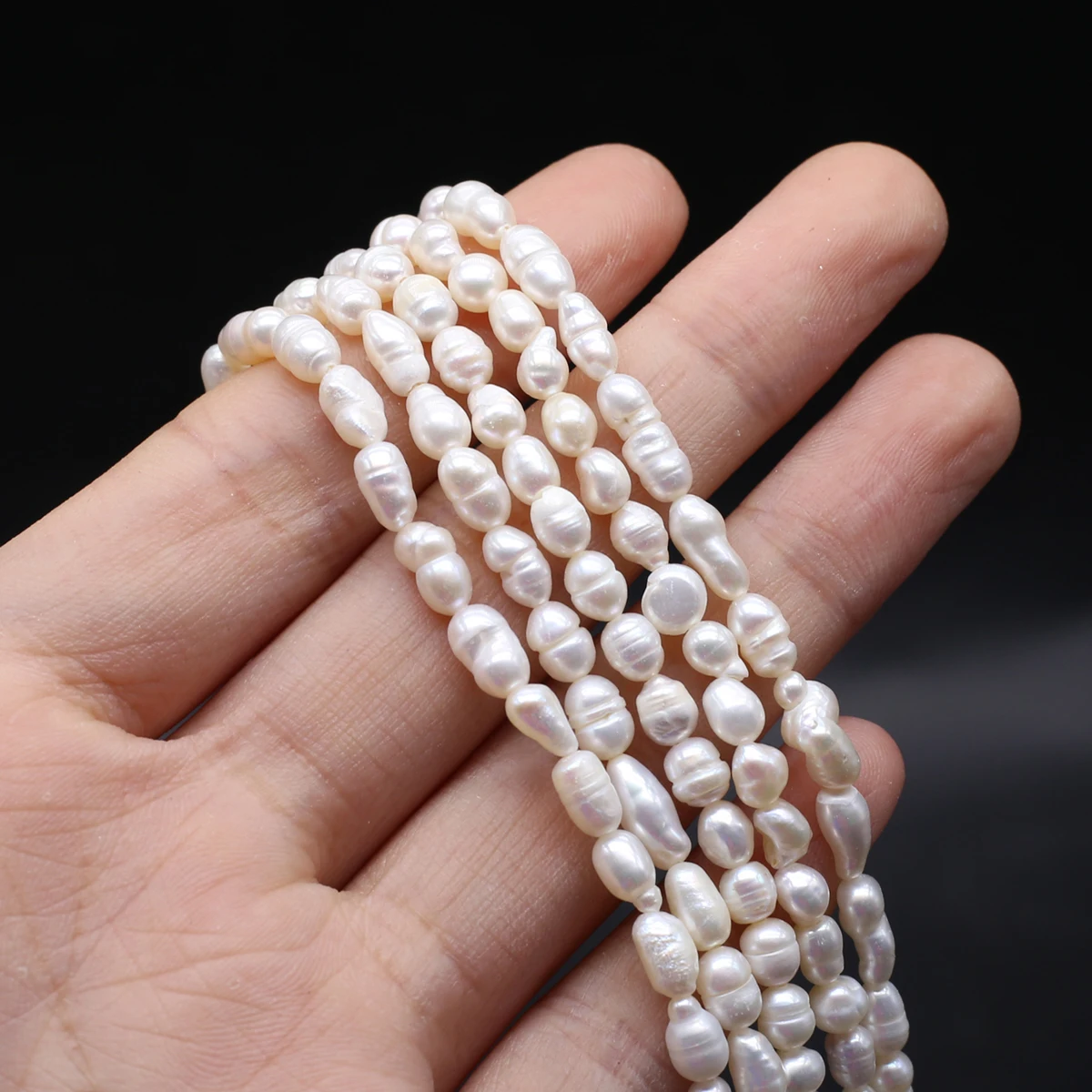 3-4mm Natural Freshwater Aquaculture Pearl Bead Rice Shape Loose Spacer Bead for Jewelry Making Diy Necklace Bracelets
3-4mm Natural Freshwater Aquaculture Pearl Bead Rice Shape Loose Spacer Bead for Jewelry Making Diy Necklace Bracelets