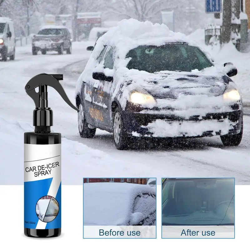 100ml Car Window Glass De Icing Spray Winter Snow Windshield Defroster Fast Ice Melting Spray Powerful And Durable Defroster
100ml Car Window Glass De Icing Spray Winter Snow Windshield Defroster Fast Ice Melting Spray Powerful And Durable Defroster