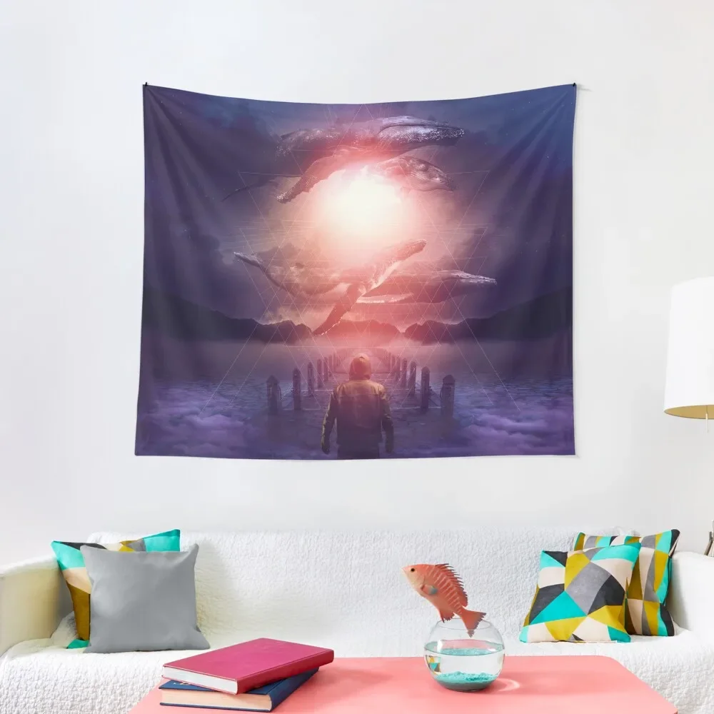 

The Space Between Dreams and Reality Tapestry Wall Tapestries Wallpapers Home Decor Kawaii Room Decor Tapestry