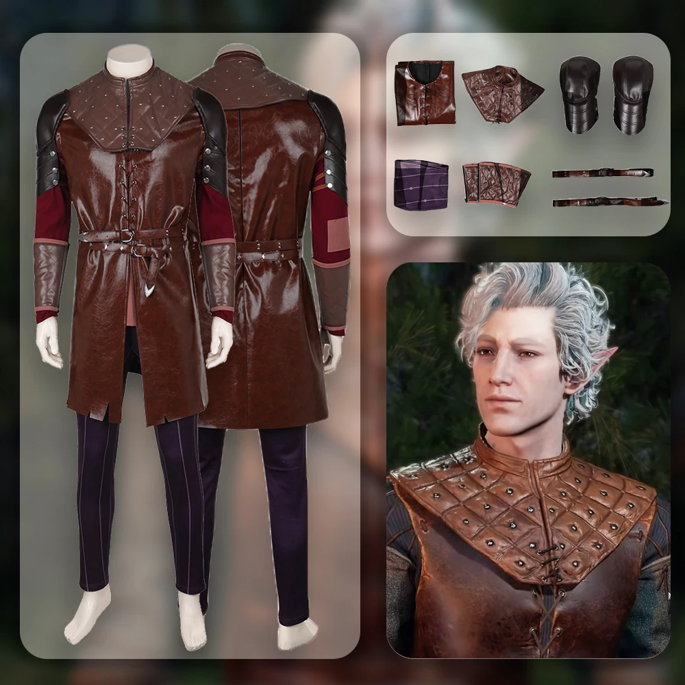 Game Cos Astarion Cosplay Costume Outfits Fantasy Battle Uniform Accessories Halloween Carnival Suit For Adult Men Male Roleplay
Game Cos Astarion Cosplay Costume Outfits Fantasy Battle Uniform Accessories Halloween Carnival Suit For Adult Men Male Roleplay