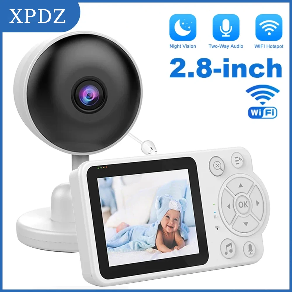 2.8 Inch Wireless Video Baby Monitor Wifi Video Two Way Audio Night Vision Smart Baby Newborn Camera Security Protection
2.8 Inch Wireless Video Baby Monitor Wifi Video Two Way Audio Night Vision Smart Baby Newborn Camera Security Protection