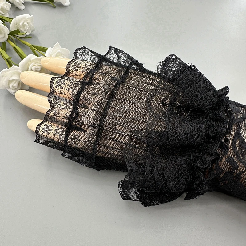 Photo manicure decor Floral Lace Pleated False Cuffs nail Hand Holder Manicure Tool Nail background photo props nails accessorie
Photo manicure decor Floral Lace Pleated False Cuffs nail Hand Holder Manicure Tool Nail background photo props nails accessorie