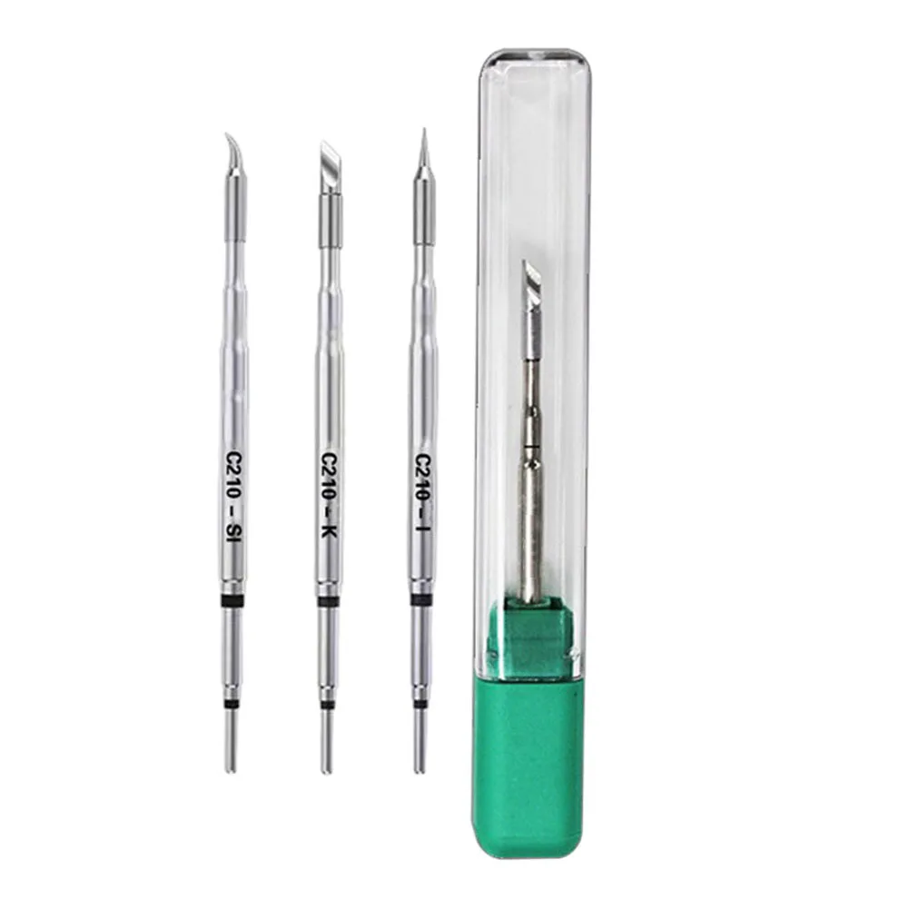 1pc Soldering Tip C210 C245 Soldering Iron Tips For Professional Soldering Station Silver 81mm / 3.18'' Power Tools Accessories
1pc Soldering Tip C210 C245 Soldering Iron Tips For Professional Soldering Station Silver 81mm / 3.18'' Power Tools Accessories