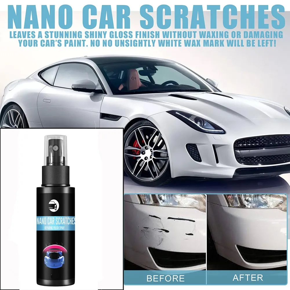 1PC Repair Spray Repair Spray Car Scratch Repair Ceramic Coating Long-lasting Removes Any Scratch CAR Accessories
1PC Repair Spray Repair Spray Car Scratch Repair Ceramic Coating Long-lasting Removes Any Scratch CAR Accessories