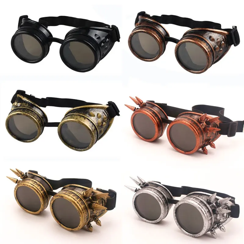 Steampunk Motorcycle Glasses Retro Riding Goggles Sunglasses Gothic Style Driver Goggles Protective Glass Cosplay Decorations
Steampunk Motorcycle Glasses Retro Riding Goggles Sunglasses Gothic Style Driver Goggles Protective Glass Cosplay Decorations