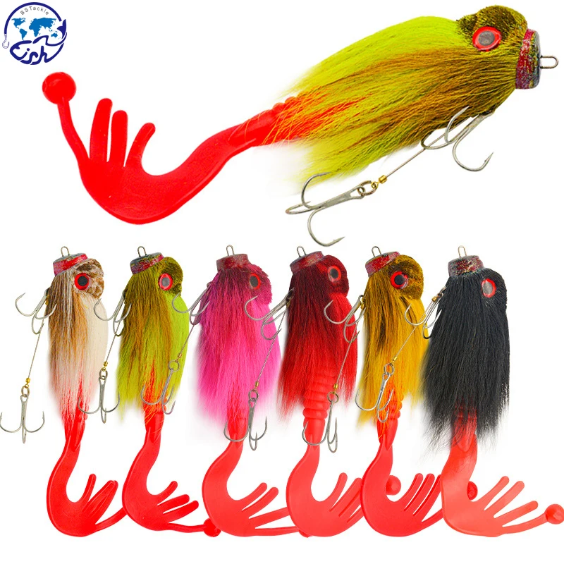 Sea Fishing Simulation Water Mouse Deep Sea Bait Bionic Deer Hair Mouse Fake Bait Multi-joint Soft Fishing
Sea Fishing Simulation Water Mouse Deep Sea Bait Bionic Deer Hair Mouse Fake Bait Multi-joint Soft Fishing