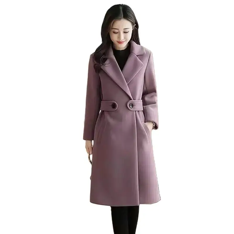 Windbreaker Woolen Coat 2023 Winter And Autumn Fashion Women's Korean Temperament Long Warm Joker Loose Woolen Coat Woman.
Windbreaker Woolen Coat 2023 Winter And Autumn Fashion Women's Korean Temperament Long Warm Joker Loose Woolen Coat Woman.