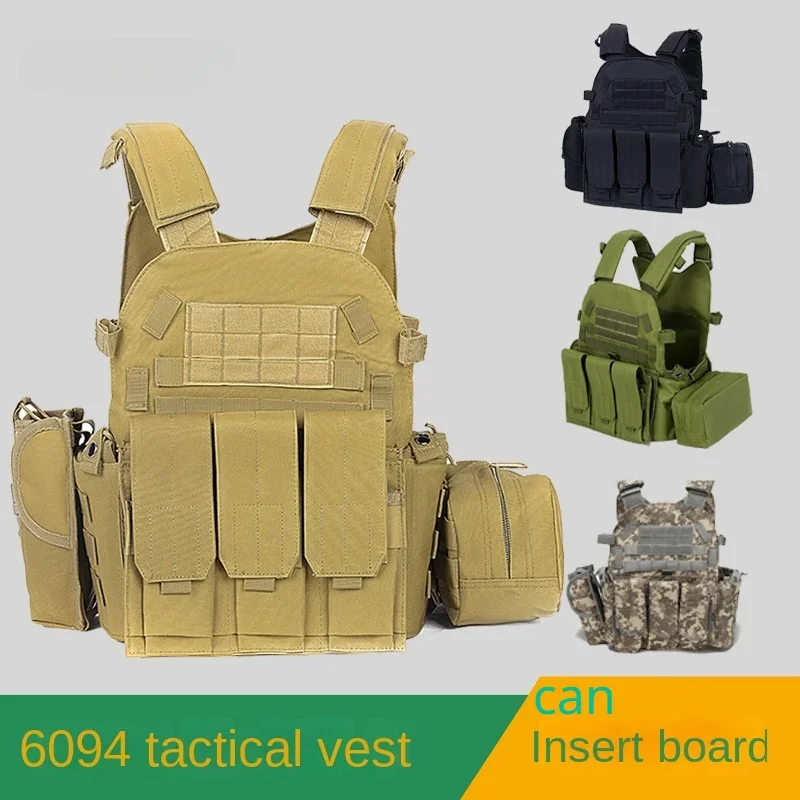 6094 Tactical Bag Multi-functional Molle System Jungle CS Outdoor Training Bulletproof Vest (Ceramic Plates Can Be Inserted)
6094 Tactical Bag Multi-functional Molle System Jungle CS Outdoor Training Bulletproof Vest (Ceramic Plates Can Be Inserted)