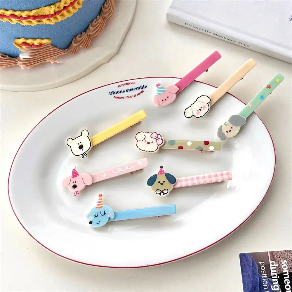 Dots Dog Duckbill Clip Elegant Plastic Plaid Animal Hairpin Barrettes Korean Style Cartoon Hair Clip Ladies
Dots Dog Duckbill Clip Elegant Plastic Plaid Animal Hairpin Barrettes Korean Style Cartoon Hair Clip Ladies