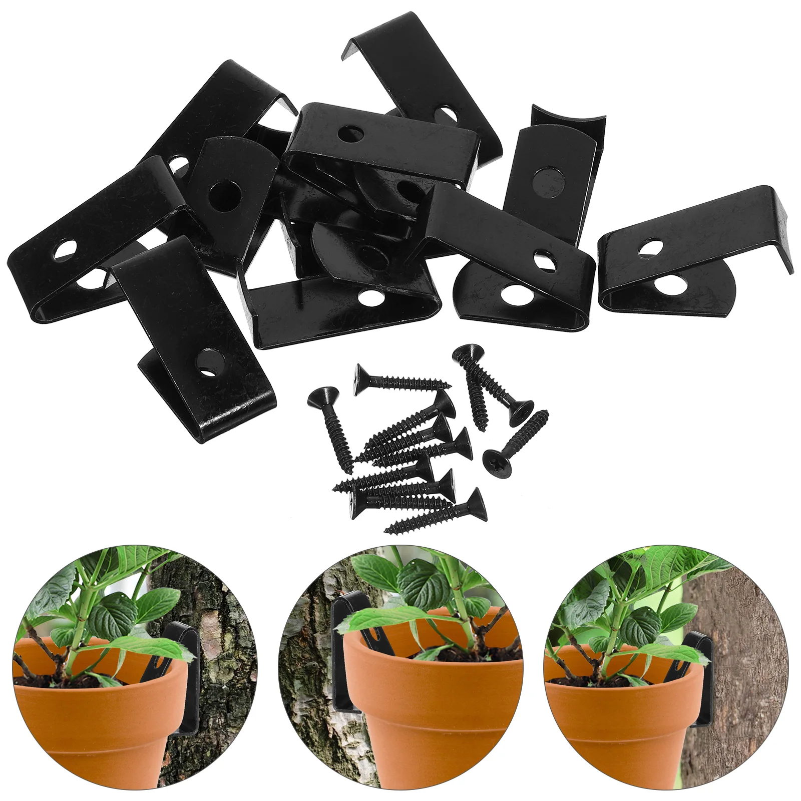 12 Pcs Flower Pot Hook Plant Decor Terracotta Pots Hooks Metal Stand Decorate Planter Clips Wall Mount Holder Iron Flowerpot
12 Pcs Flower Pot Hook Plant Decor Terracotta Pots Hooks Metal Stand Decorate Planter Clips Wall Mount Holder Iron Flowerpot