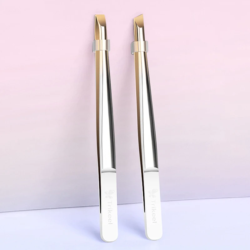 Stainless Steel Flat/Slant Tip Multifunction Tweezer Eyebrow Tweezer Face Hair Removal Make Up Tool False Eyelashes Tweezer Tool
Stainless Steel Flat/Slant Tip Multifunction Tweezer Eyebrow Tweezer Face Hair Removal Make Up Tool False Eyelashes Tweezer Tool