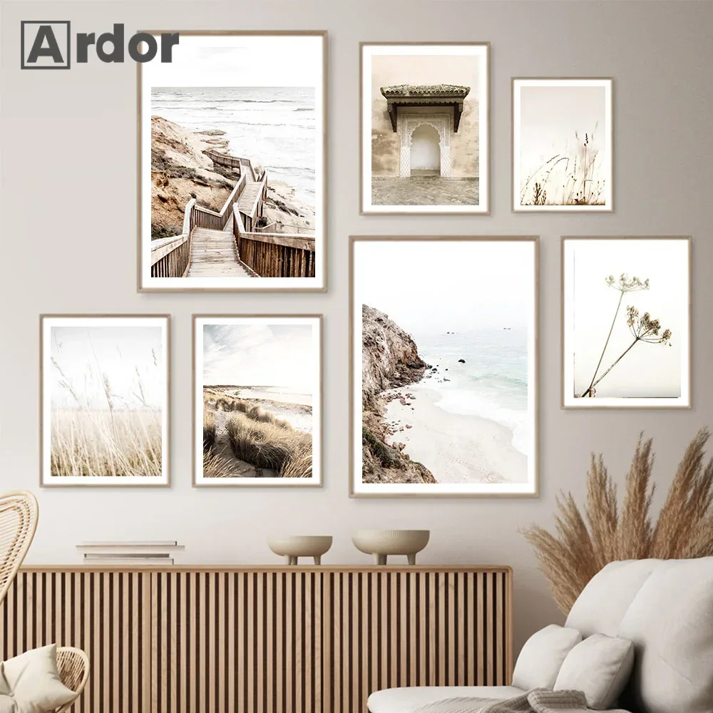 Beige Sea Landscape Canvas Print Beach Poster Wooden Bridge Hay Flower Wall Art Painting Nordic Wall Pictures Living Room Decor
Beige Sea Landscape Canvas Print Beach Poster Wooden Bridge Hay Flower Wall Art Painting Nordic Wall Pictures Living Room Decor