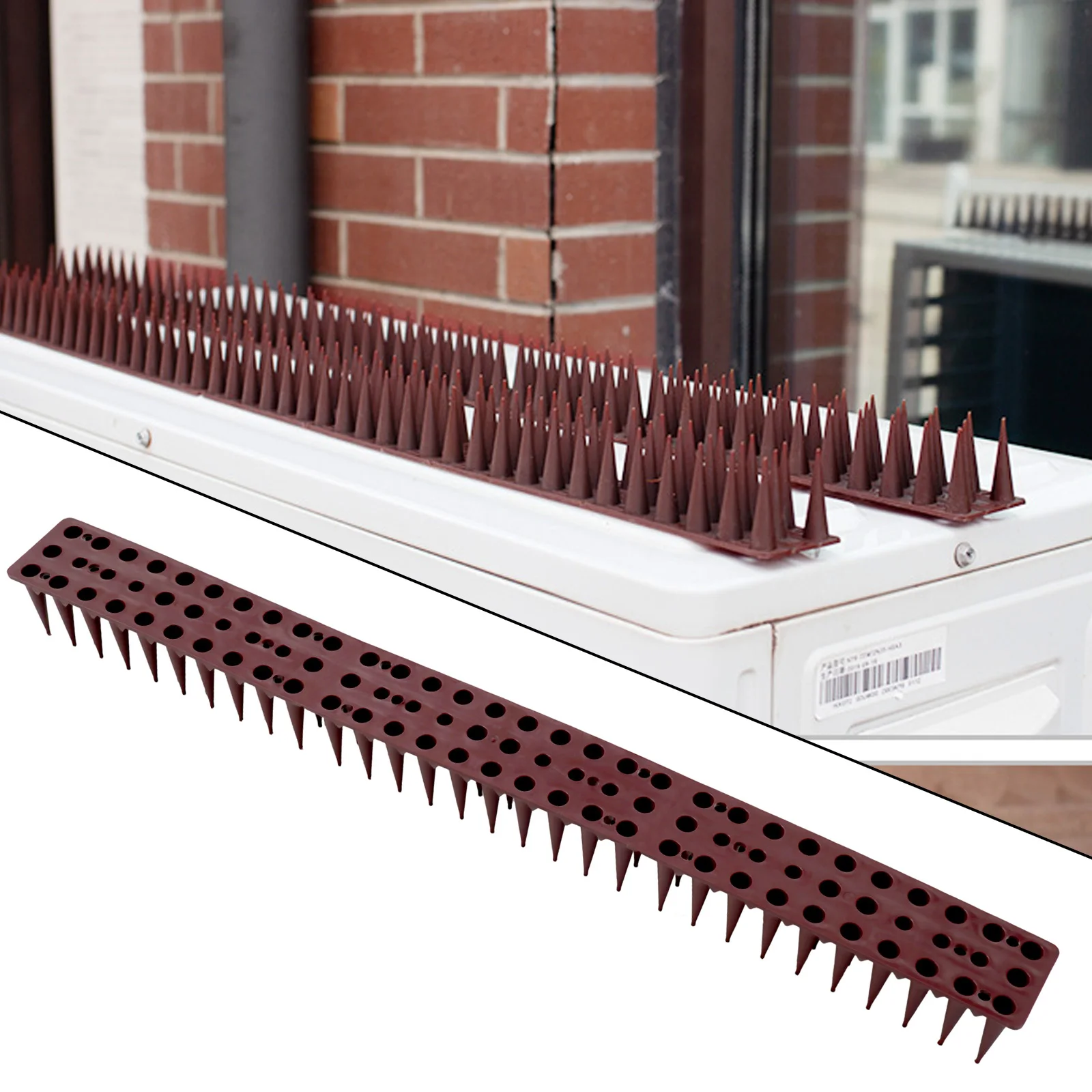 Spike Defender Fence Wall Spikes Bird Repellent Spines Garden Security Intruder Repellent Practical Anti-theft
Spike Defender Fence Wall Spikes Bird Repellent Spines Garden Security Intruder Repellent Practical Anti-theft