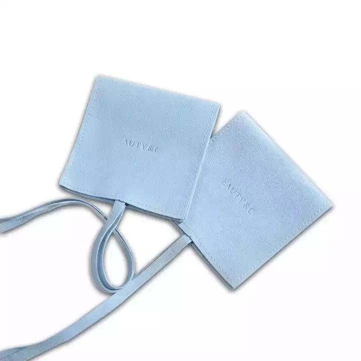 100PCS Wholesale Luxury Small Jewelry Bag Custom Microfiber Jewelry Pouch With Logo
100PCS Wholesale Luxury Small Jewelry Bag Custom Microfiber Jewelry Pouch With Logo