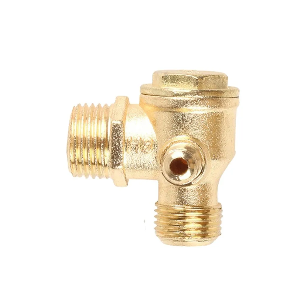 Air Compressor Check Valve 3 Port Zinc Alloy Male Threaded Connectors Check Valve Connector Tool For Oil-free Air Compressor
Air Compressor Check Valve 3 Port Zinc Alloy Male Threaded Connectors Check Valve Connector Tool For Oil-free Air Compressor