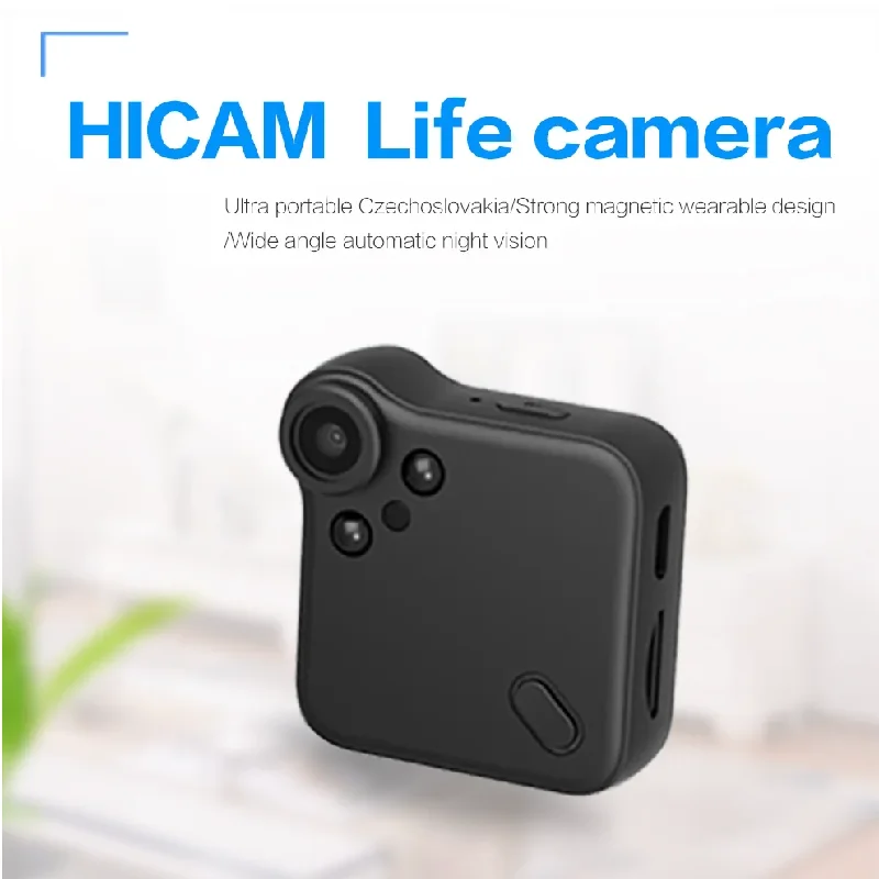 

Mini Security Camera 1080P Remote HD Wireless WiFi Surveillance Cameras Mobile Phone Video Monitoring IP Cam