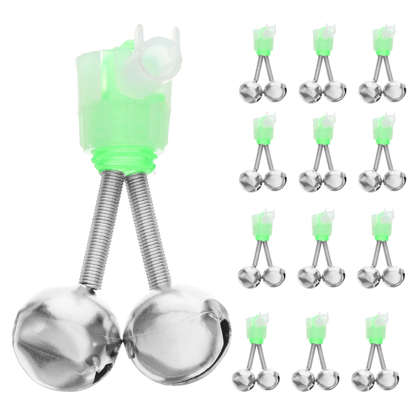 Plastic Fishing Rod Alarm Bells Clip Style Dual Bells Rod Clamp Tip Clip Twin Alert Bells Fishing Tools Accessories
Plastic Fishing Rod Alarm Bells Clip Style Dual Bells Rod Clamp Tip Clip Twin Alert Bells Fishing Tools Accessories