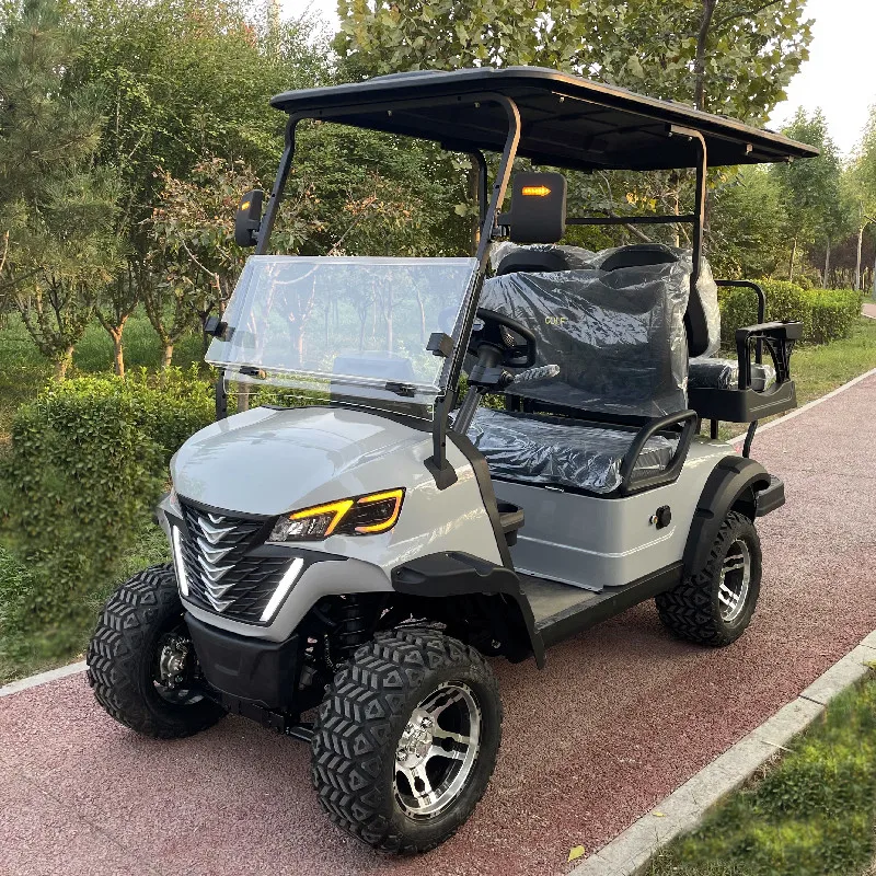 Custom 1+1 Row 4 Passenger Club Car Solar Panels Battery Electric Hunting Golf Cart Electric Golf Cart with Rear Cargo Box
Custom 1+1 Row 4 Passenger Club Car Solar Panels Battery Electric Hunting Golf Cart Electric Golf Cart with Rear Cargo Box