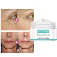 

VOVA Retinol Improve Puffiness Anti Wrinkle Face Cream Collagen Hyaluronic Acid Shrink Pores Firming Moisturizing Skin Care