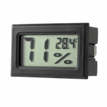 Mini LCD Digital Electronic Digital Temperature Hygrometer Sensor Meter Temperature Refrigerator Aquarium Monitoring Display
Mini LCD Digital Electronic Digital Temperature Hygrometer Sensor Meter Temperature Refrigerator Aquarium Monitoring Display