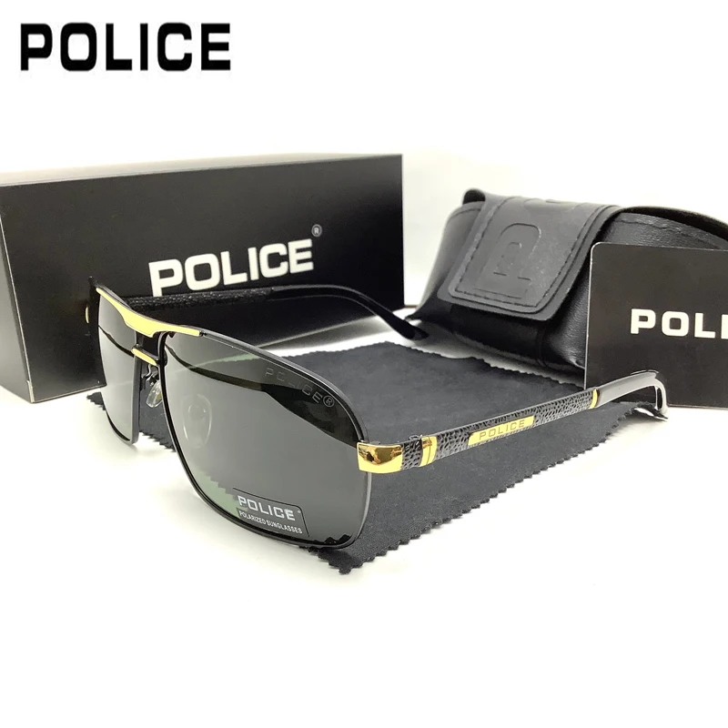 POLICE Men's Polarized Sunglasses UV400 Luxury Driving Sun Glasses For Men Women Brand Designer Vintage Anti-Glare Sunglasses
POLICE Men's Polarized Sunglasses UV400 Luxury Driving Sun Glasses For Men Women Brand Designer Vintage Anti-Glare Sunglasses