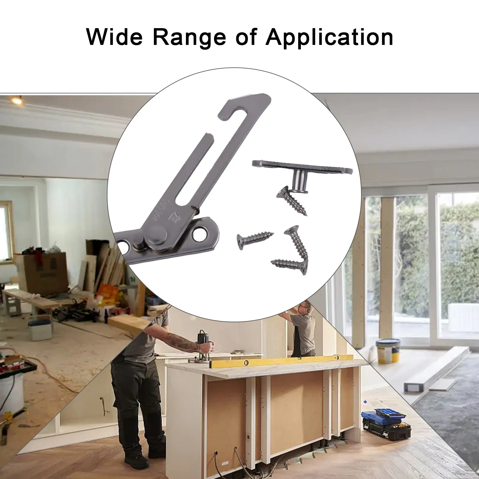 Door Hinges Automatic Limiter With 4pcs Screws 1pc 65-degree Opening Automatic Limiter Casement Stainless Steel
Door Hinges Automatic Limiter With 4pcs Screws 1pc 65-degree Opening Automatic Limiter Casement Stainless Steel