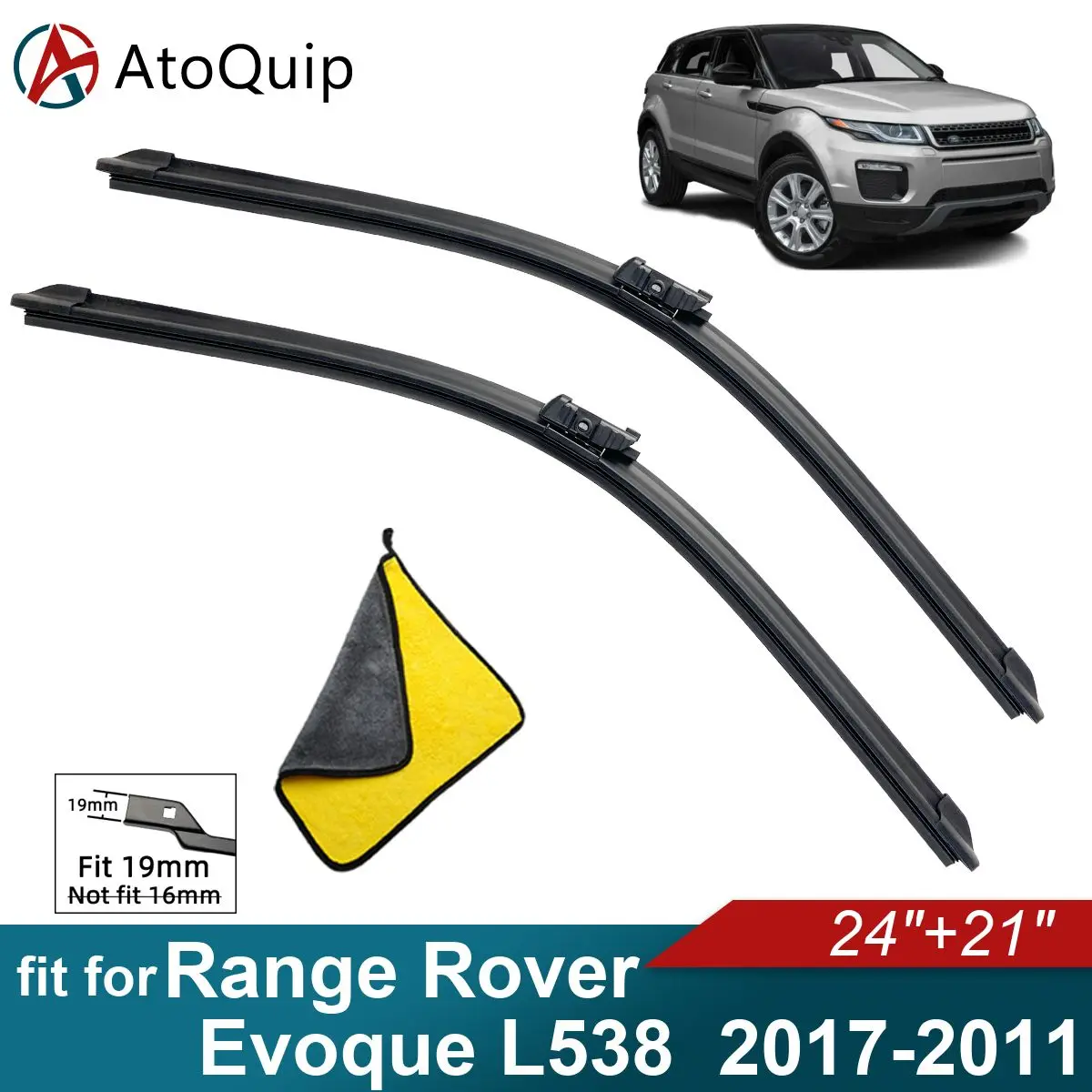 Car Windshield Wiper Blades Fit For Range Rover Evoque L538 Wiper Blades Soft Rubber Auto Front Windscreen
Car Windshield Wiper Blades Fit For Range Rover Evoque L538 Wiper Blades Soft Rubber Auto Front Windscreen