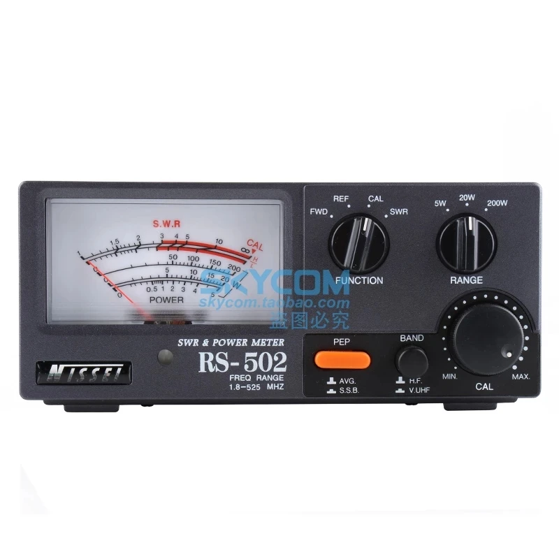 Оригинальный NISSEI RS-502 ватт-тестер 1,8-525 МГц HF VHF UHF, трансивер для радиосвязи, счетчик мощности SWR
Оригинальный NISSEI RS-502 ватт-тестер 1,8-525 МГц HF VHF UHF, трансивер для радиосвязи, счетчик мощности SWR