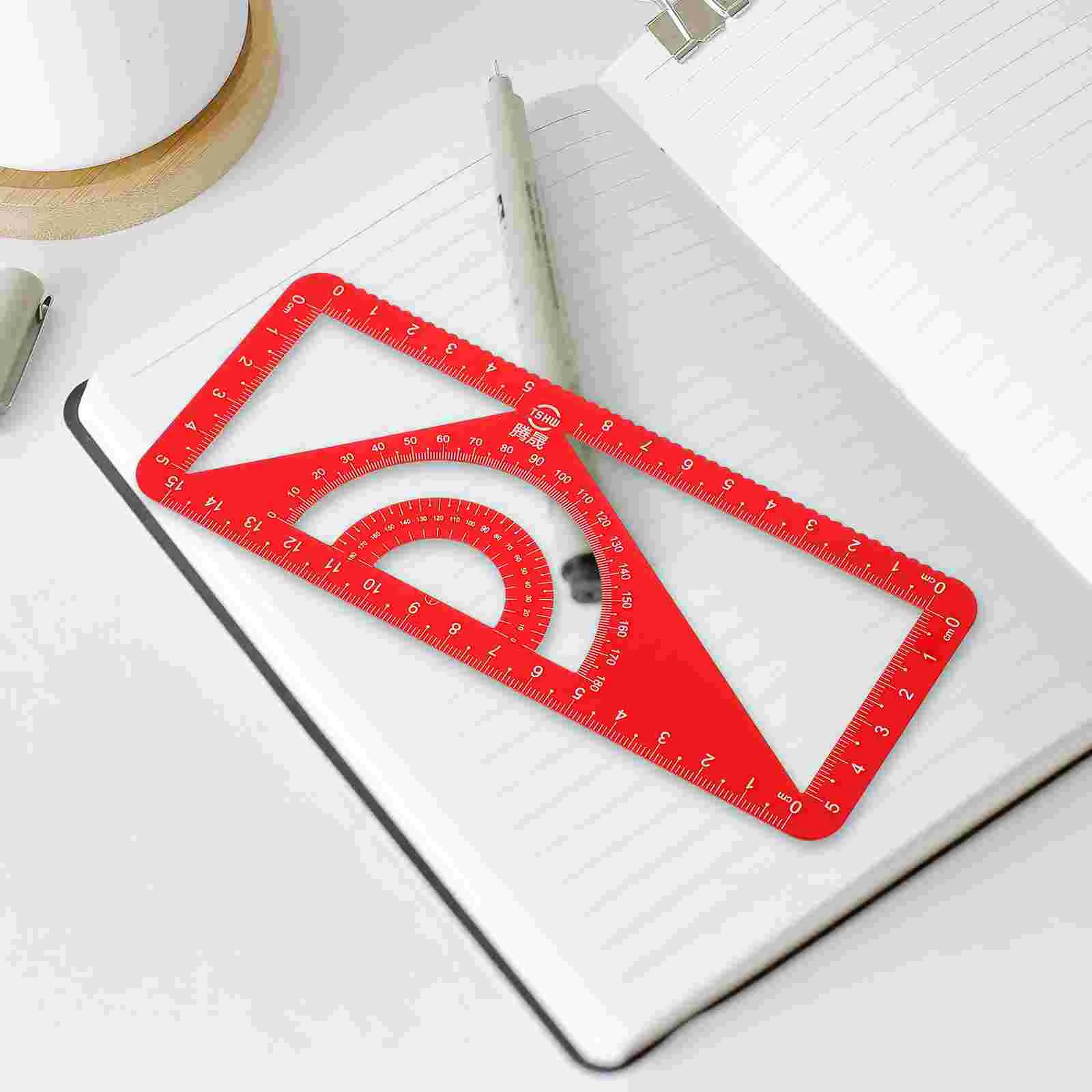 Metal Ruler Square and Cartabon Technical Drawing Protractor Measurement Tools One Body
Metal Ruler Square and Cartabon Technical Drawing Protractor Measurement Tools One Body