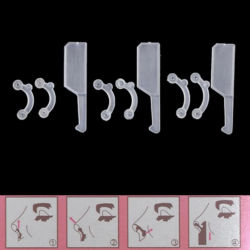 6/9Pcs Beauty Nose Clip Corrector Massage Tool Nose Up Lifting Shaping Clip Clipper Shaper Bridge Straightening No Pain 3 Size
6/9Pcs Beauty Nose Clip Corrector Massage Tool Nose Up Lifting Shaping Clip Clipper Shaper Bridge Straightening No Pain 3 Size