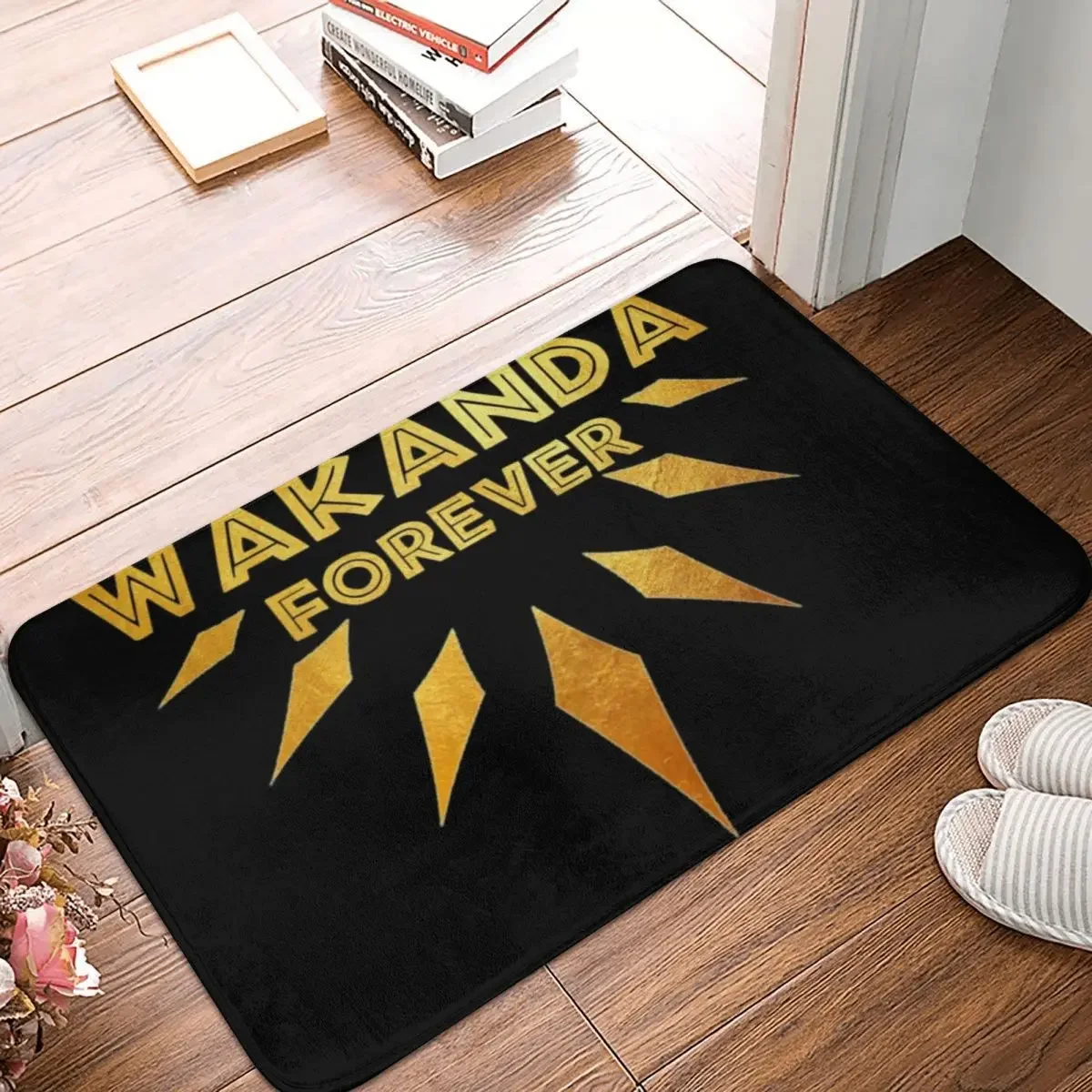 Wakanda Forever Gold Chadwick Boseman Necklace Doormat Rug Carpet Mat Footpad Polyester Anti-slip Sand Scraping Front Room
Wakanda Forever Gold Chadwick Boseman Necklace Doormat Rug Carpet Mat Footpad Polyester Anti-slip Sand Scraping Front Room