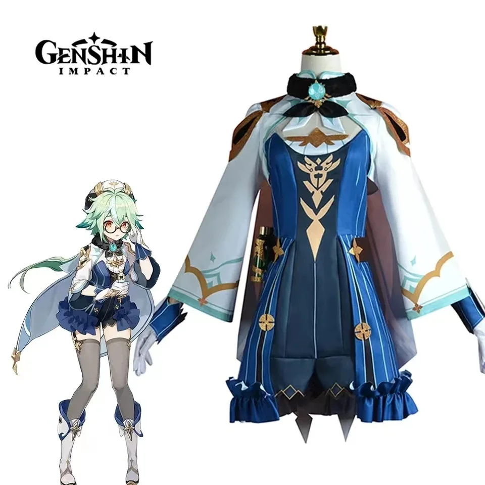 Genshin Impact Sucrose Cosplay Costumes Adult Carnival Uniform Anime Halloween Costumes for Women Masquerade Women Wig Clothing
Genshin Impact Sucrose Cosplay Costumes Adult Carnival Uniform Anime Halloween Costumes for Women Masquerade Women Wig Clothing