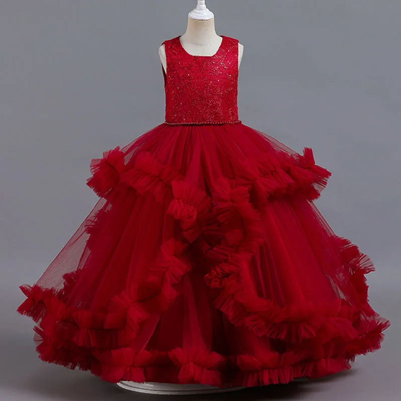 2023 New Girl Children Costume Embroidered Princess Dresses Girls Wedding Evening Prom Ball Gown Flower Kids Party Dresses 10yrs
2023 New Girl Children Costume Embroidered Princess Dresses Girls Wedding Evening Prom Ball Gown Flower Kids Party Dresses 10yrs