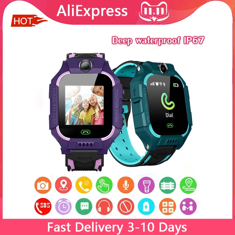 New Smart Watch Kids GPS WIFI Video Call SOS IP67 Waterproof Kids Smart Watch Camera Monitoring Tracker Location Phone Watch
New Smart Watch Kids GPS WIFI Video Call SOS IP67 Waterproof Kids Smart Watch Camera Monitoring Tracker Location Phone Watch