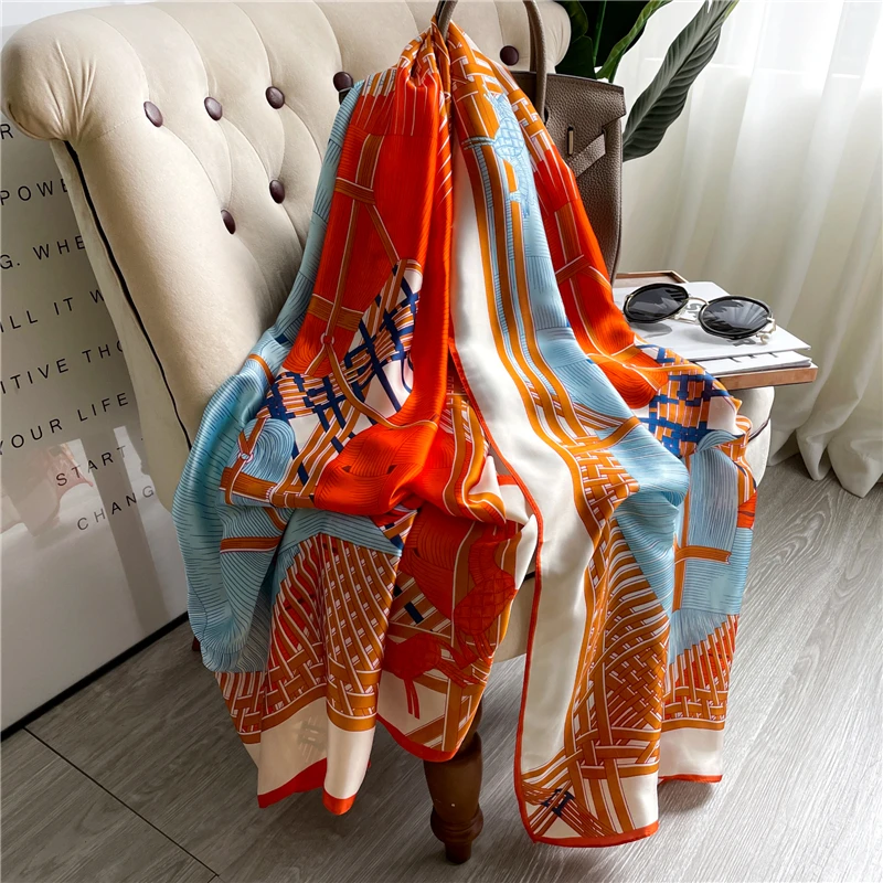 2022 Sping Print Scarf Silk Satin Large 180*90cm Pashmina Shawl Wrap Headscarves Hijab Travel Beach Stoles Bandana Echarpe New
2022 Sping Print Scarf Silk Satin Large 180*90cm Pashmina Shawl Wrap Headscarves Hijab Travel Beach Stoles Bandana Echarpe New