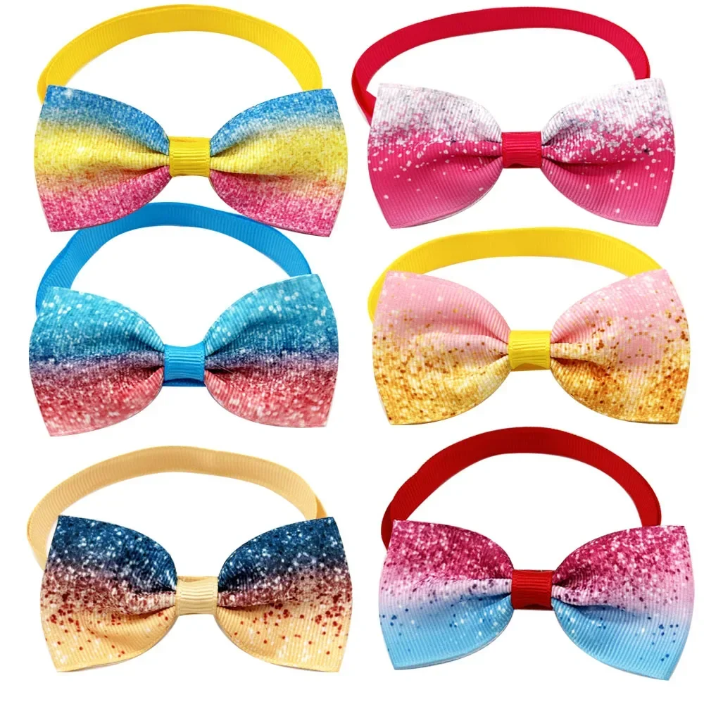 

Pet Bowtie Fashion Cute Dog Small Bow Tie Accessories Dogs for Bulk Collars Supplies 50/100pcs