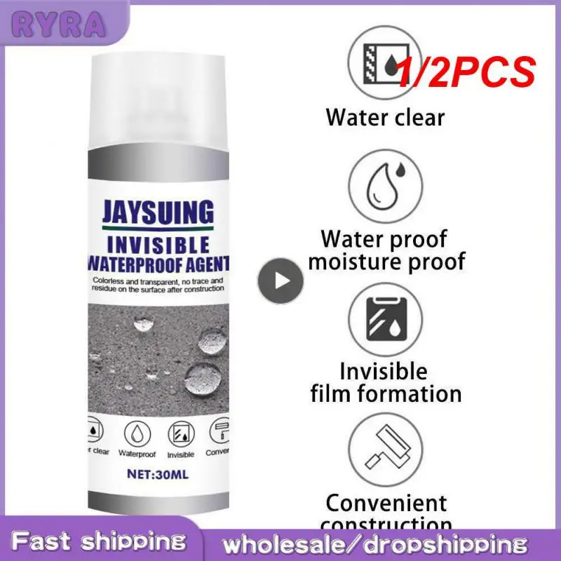 1/2PCS Sealant Spray Super Strong Bonding new brand Invisible Waterproof Anti-Leaking Sealant Spray For Home External Wall
1/2PCS Sealant Spray Super Strong Bonding new brand Invisible Waterproof Anti-Leaking Sealant Spray For Home External Wall