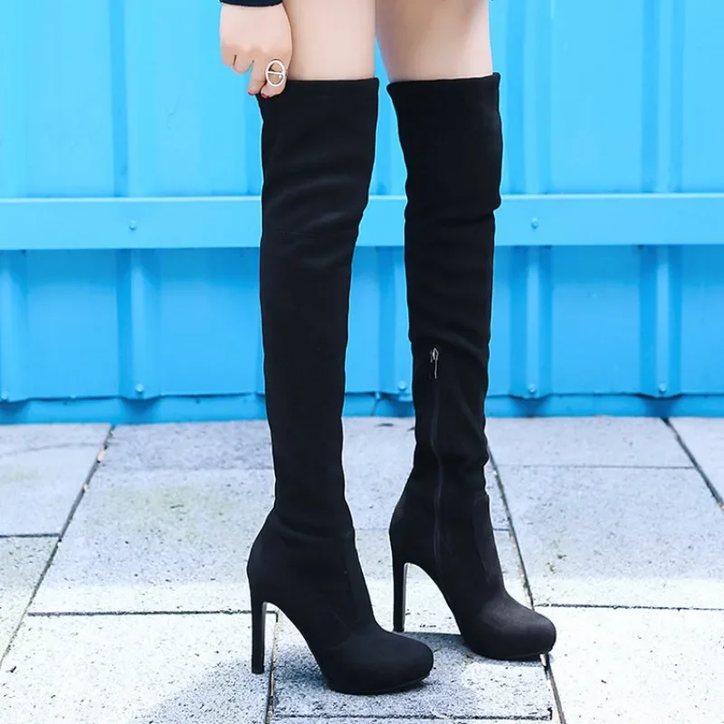 Elegant Pumps Boot 2022Autumn Winter New Elastic Knee Boot Large43 Long Boot Slim Fashion Sexy Slim Heels Women Shoe
Elegant Pumps Boot 2022Autumn Winter New Elastic Knee Boot Large43 Long Boot Slim Fashion Sexy Slim Heels Women Shoe