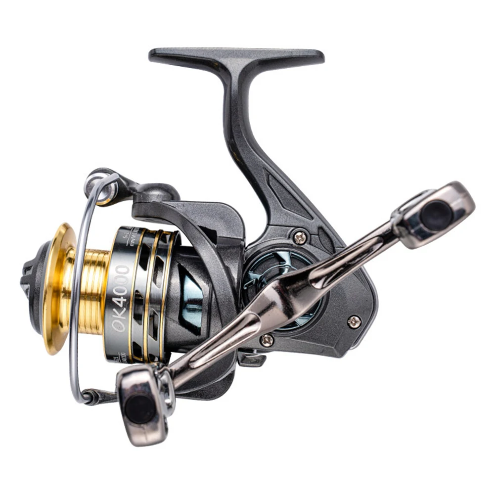 Lightweight Fishing Spinning Reel 2000-7000 Series Metal Handle Double Grip Freshwater Saltwater Reservoir Carp Beach Fishing
Lightweight Fishing Spinning Reel 2000-7000 Series Metal Handle Double Grip Freshwater Saltwater Reservoir Carp Beach Fishing